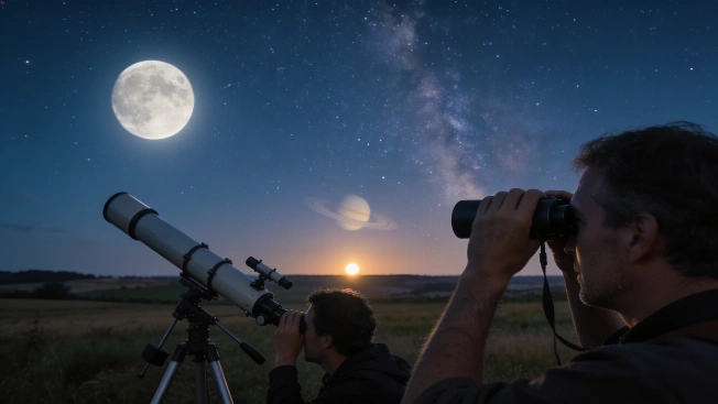 September sky offers rare view of five planets and the Harvest Moon Science.Report