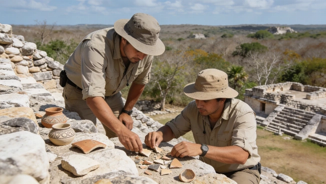 New Excavations at Xcalumkín Reveal Maya Puuc Architecture Origins Science.Report