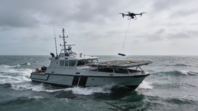 Royal Navy Tests Robotic Boat for Autonomous Drone Launch at Sea Science.Report