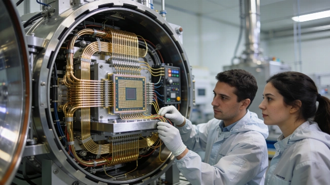 Silicon Spin QPU Runs Autonomously with Cryogenic Control Chip Science.Report