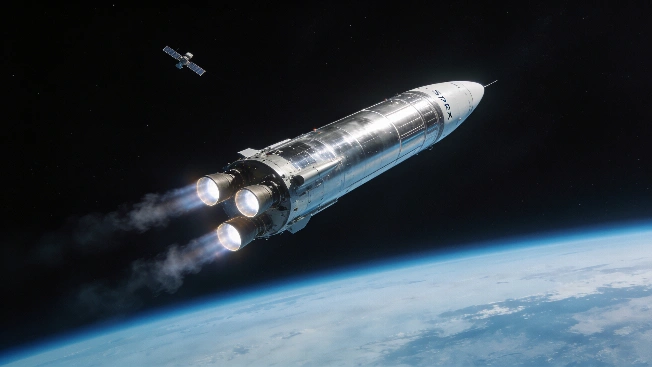 Starship Captured on Video by a Starlink V3 Satellite Science.Report