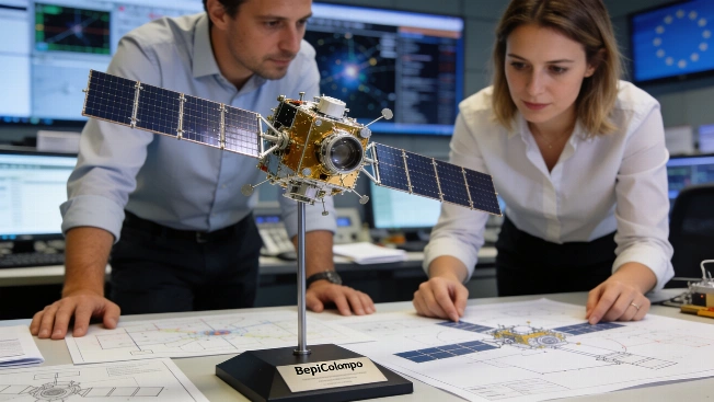 BepiColombo Prepares for Dual Mercury Orbit as Separation Nears Science.Report