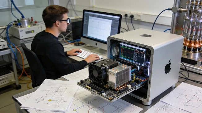 IonQ Runs Real-Time Quantum Error Correction on Apple M4 Max CPU Science.Report
