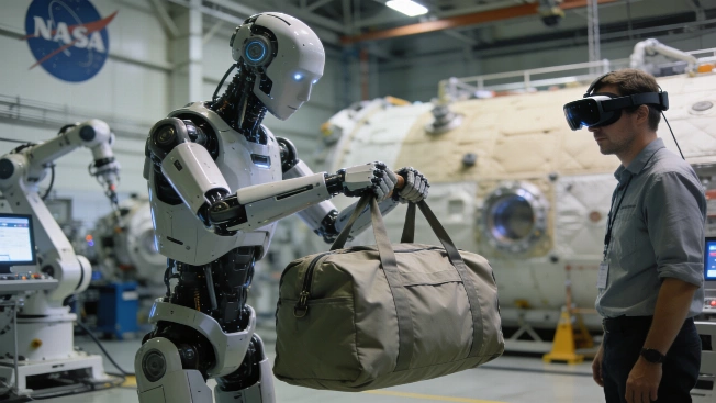 NASA Builds Humanoid Robots for Safer Lunar Work Science.Report