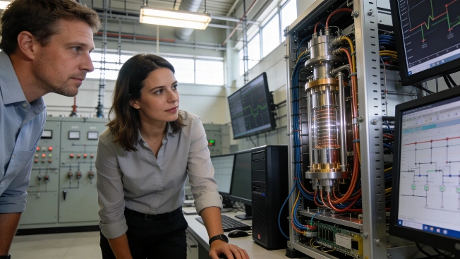 Quantum Hardware Tested for Grid Security Under AFRL Contract Science.Report