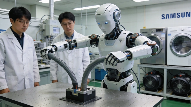 Samsung Develops Advanced Humanoid Robot Using Appliance Motor Technology Science.Report