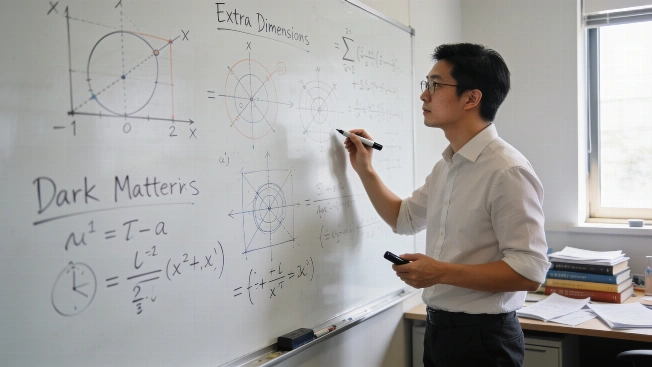 Dark Matter Theory Links Hidden Dimensions to Cosmic Structure Scince.Report