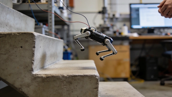 DirectHop Shows How Tiny Robots Could Hop Over Obstacles Science.Report