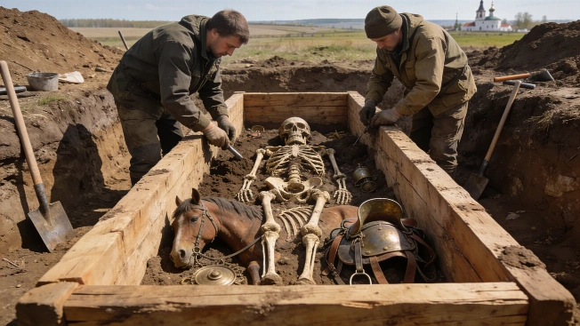 10th-Century Chamber Grave in Suzdal Reveals Early Elite Burial Science.Report
