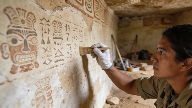 Eighth-Century Maya Astronomer's Name Found at San Bartolo-Xultun Scince.Report