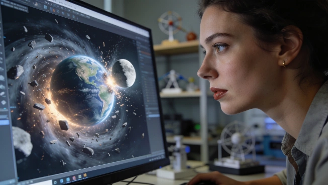 Simulations Reveal Moon May Have Formed in Hours After Giant Impact Science.Report
