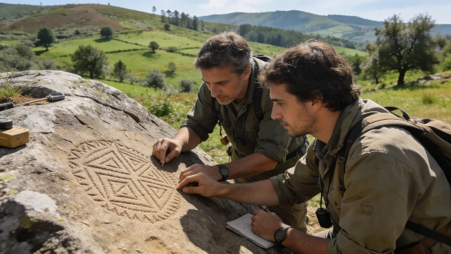 Galician Petroglyph May Depict Prehistoric Hut in Sacred Landscape Science.Report