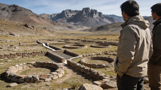 Argentina's Andes Reveal Vast Stone Circles With Unknown Purpose Science.Report