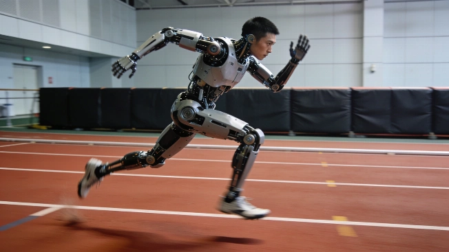 Chinese Humanoid Robot Lightning Runs 100m Faster Than Usain Bolt Science.Report