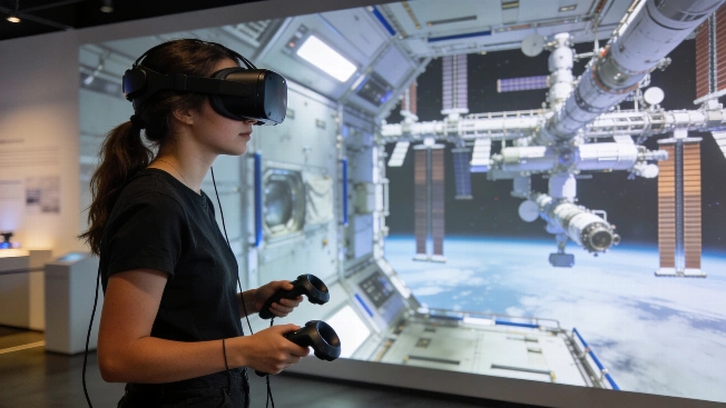 Virtual Reality Brings the International Space Station to Earth Science.Report