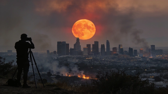 July's Buck Moon Captured Worldwide Amid Wildfires and Atmospheric Haze Science.Report