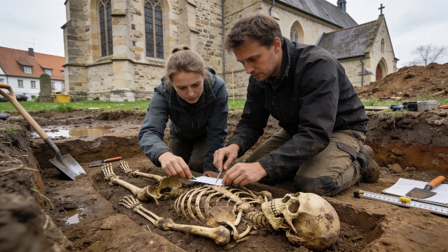 Early Medieval Cemetery Confirmed Beneath Altenberge Church Site Science.Report