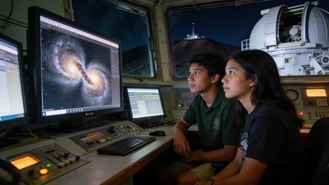 Gemini North Telescope Captures Spiral Galaxies in Active Merger Science.Report