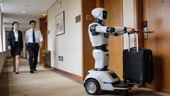 Humanoid Robots Face Real-World Hotel and Library Tasks in Beijing Science.Report