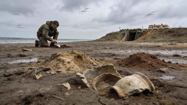 Archaeological Sites Emerge as Kakhovka Reservoir Drains in Ukraine Science.Report