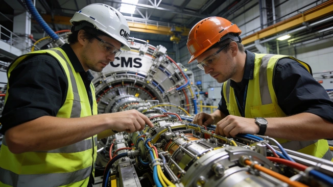 Large Hadron Collider Detects Particle Wake Predicted After Big Bang Scince.Report