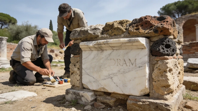Roman Inscription at Hadrian's Villa Marks Ancient Lightning Strike Science.Report