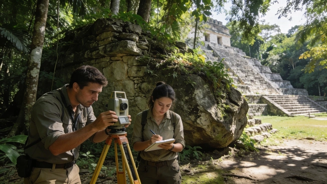 Survey Reveals Monumental Maya City at El Yesal in Campeche Scince.Report