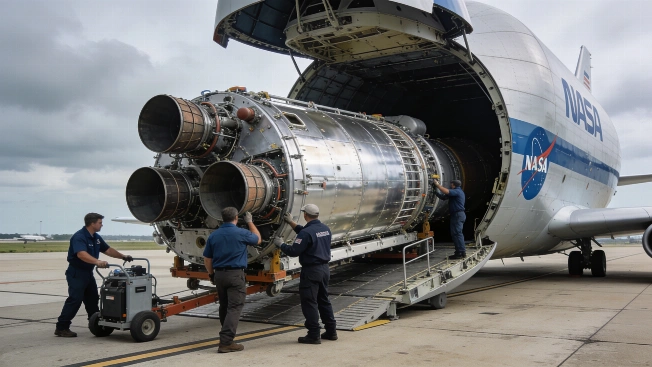 NASA's Super Guppy Transformed Space Hardware Transport in 1965 Science.Report