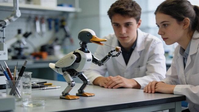 Hugging Face and Pollen Robotics Launch Open-Source Microduck Robot Science.Report