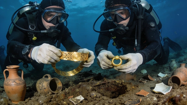 Byzantine Gold Regalia and Imperial Ring Found in Adriatic Shipwreck Science.Report