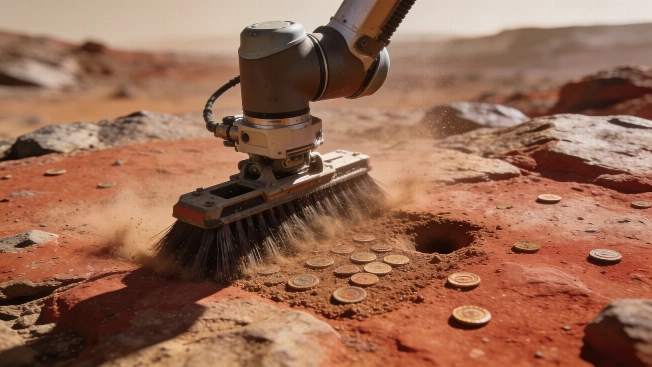 Curiosity Finds Strange Discs Before Its Next Mars Drill Science.Report