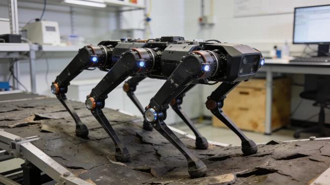Six-Legged Robot Learns Adaptive Walking From Stick Insect Movements Science.Report