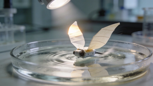 MIT Builds a Muscle-Powered Robot Thin Enough to Swim Mazes Science.Report