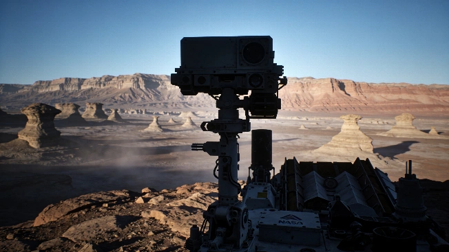 Curiosity Maps Mars Yardangs in Unprecedented Detail Science.Report