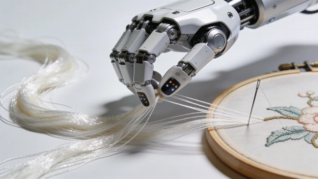 AGILINK Robot Hand Takes on Silk Embroidery Science.Report