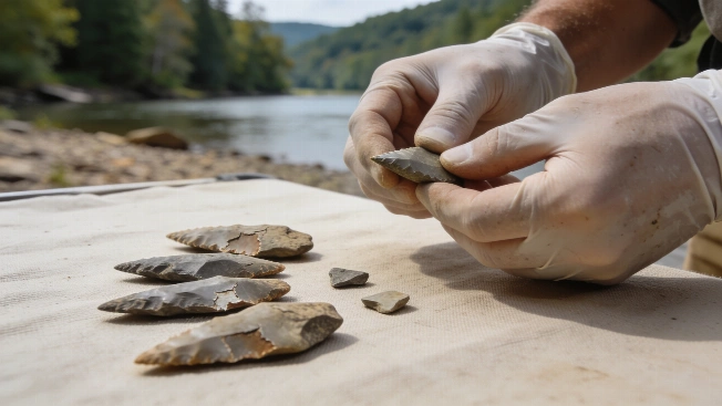 Resharpened Clovis Points Track Early Adaptation in Tennessee Science.Report
