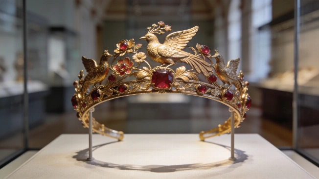 Gold Diadem from Crimea Sheds Light on Hun Elite Burial Practices Science.Report
