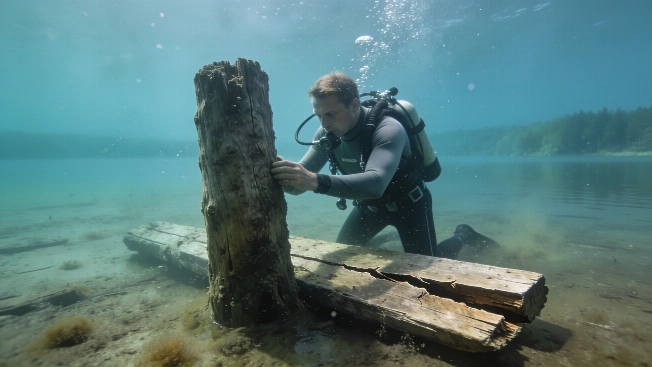 Mesolithic Timber Structures Found Beneath Germany's Lake Arendsee Science.Report