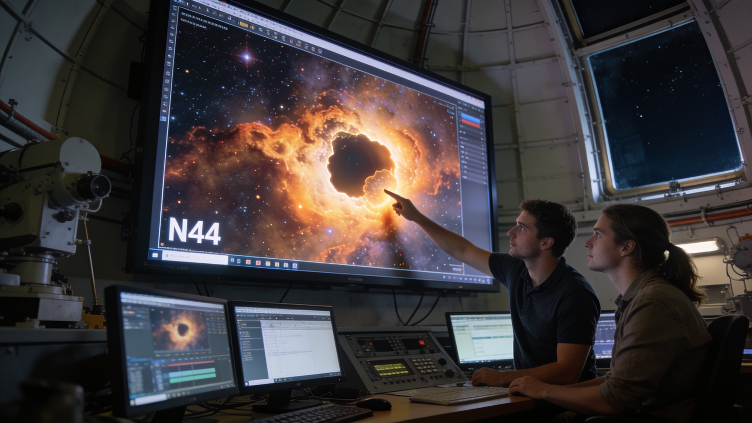 Photo: science.report Hubble Reveals Giant Superbubble Structure in Large Magellanic Cloud Science.Report